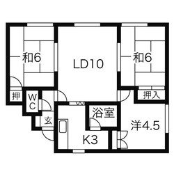 パークマンション2の物件間取画像